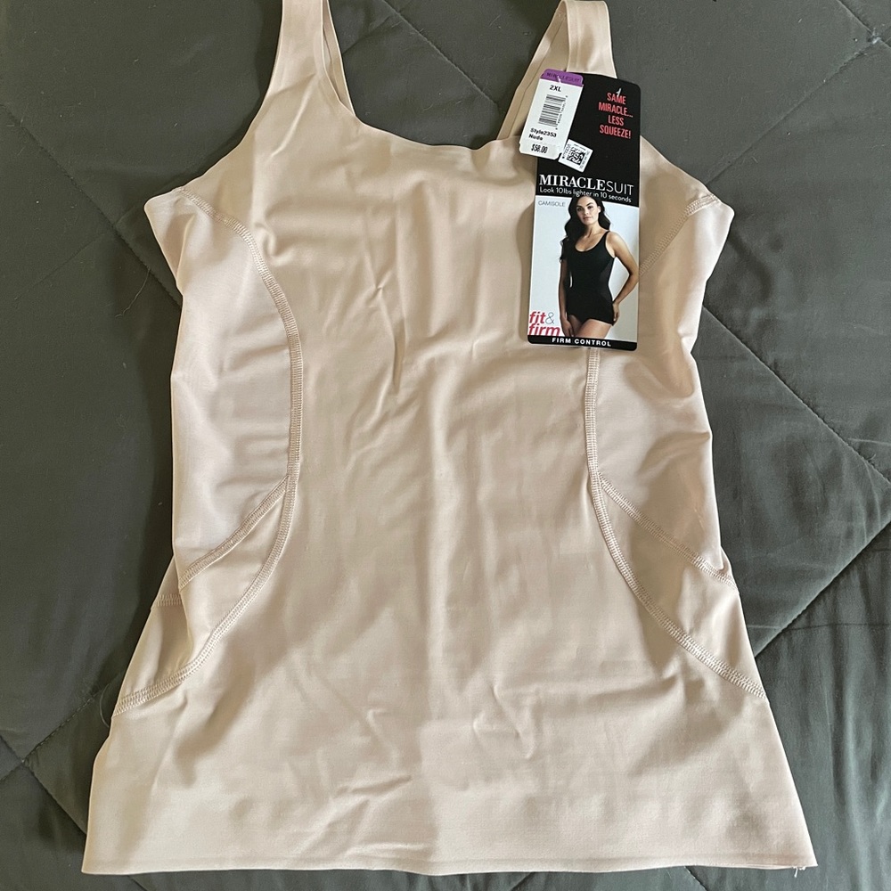 MIRACLE SUIT Camisole Shaper 2XL NWT - Picture 2 of 7
